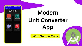 How to make unit convertor app for beginners | Android Studio | 2023 screenshot 4