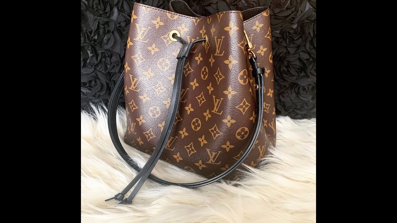 Louis Vuitton NeoNoe Handbag Review - YouTube