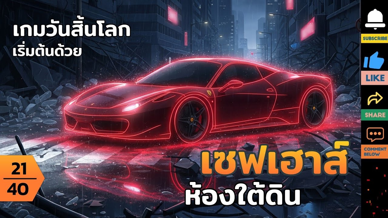 21-40 🚘เกมเอาชีวิตรอด 🏘️เซฟเฮาส์ห้องใต้ดิน (ซูเสี่ยว)