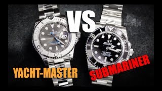 Rolex Yacht-Master vs Submariner