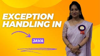 Exception Handling in Java | Pooja M