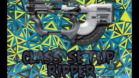 Call of Duty Ghosts : Class Setup : Ripper (SMG/AR)