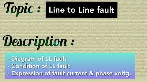 LINE TO LINE FAULT OF UNLOADED SYNCHRONOUS MACHINE