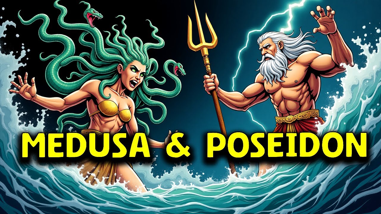 Medusa & Poseidon: The Conspiracy of Athena - Greek Mythology