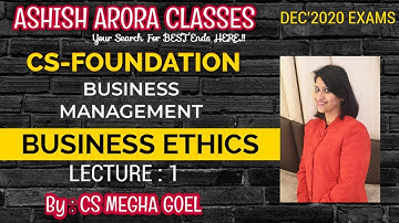 CS FOUNDATION LIVE REVISION BATCH | BUSINESS MANAGEMENT | CHAPTER-INTRO CLASS-1 | CS MEGHA GOEL