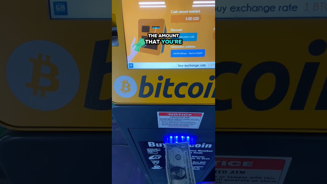 🚨 Found a new Bitcoin ATM with a $5 minimum. Watch me load it into Pocket  Option in real-time! - YouTube