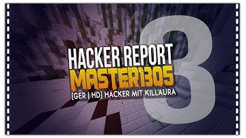 #3 GommeHD Hacker Beweis - Master1305 Hacker mit Killaura [GER|HD]