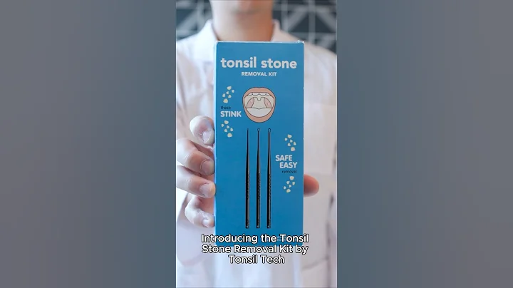 We make tonsil stone removal easy with our tonsil stone removal kit! #tonsilstones