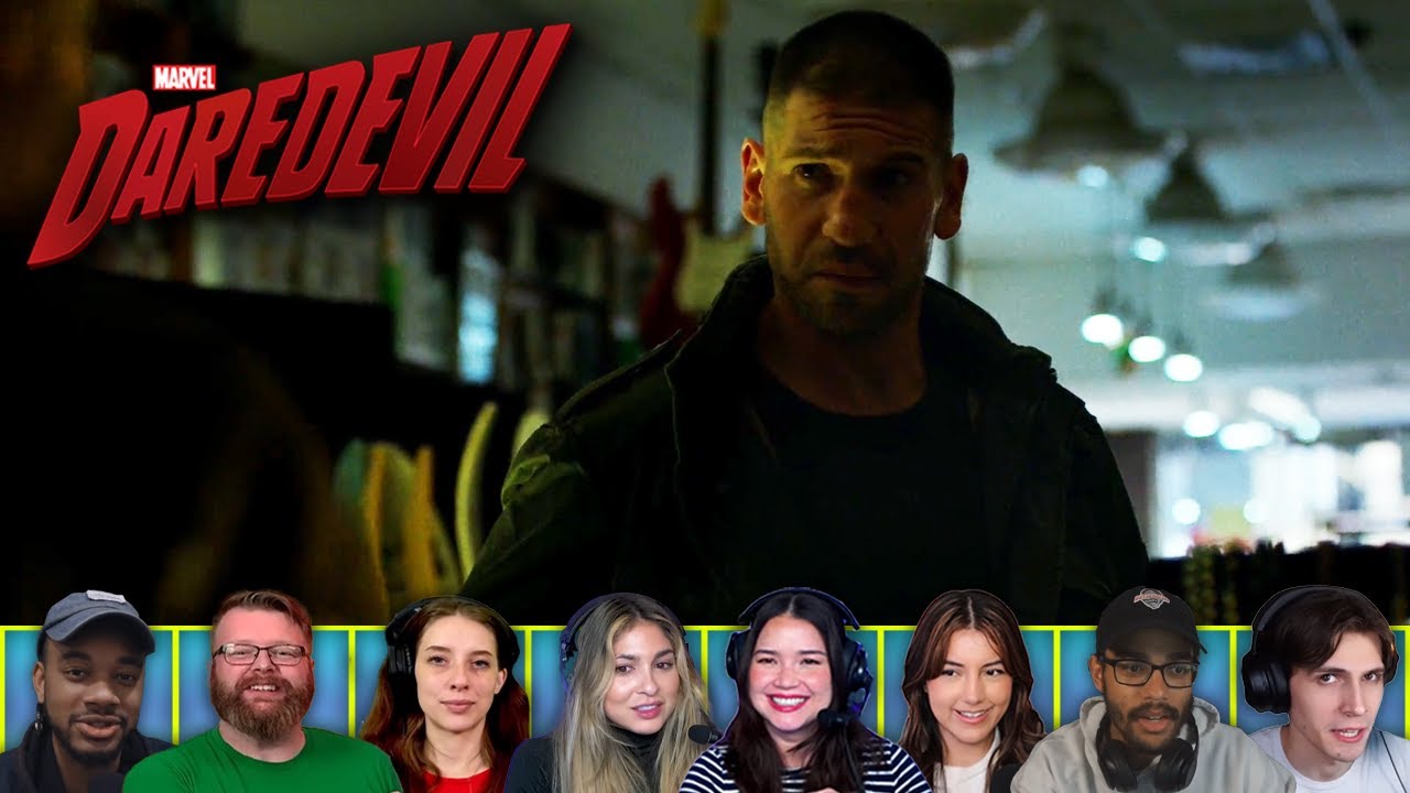 Reactors Reactions to "THEY'RE CALLING THIS ONE, THE PUNISHER" | Daredevil 2x2 'Dogs to a Gunfight'