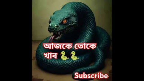 আজকে তোকে খাব  🐍🐍 #viralvideo #wildlife #animals #caranimation #cartoon #snake #snakevideo#dhaka