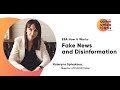 EBA How It Works: Fake News and Misinformation