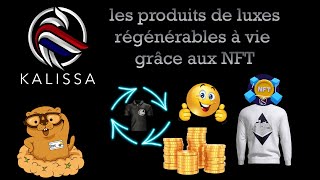 Kalissa Des Produits De Luxes Régénérables À Vie Grâce Aux Nft