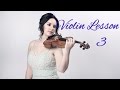 Learn the VIOLIN - Lesson 3/20 - Names of strings & other notes