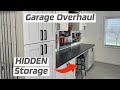 Disaster to DREAM Garage | DIY Countertops, Cabinets, Custom Organization