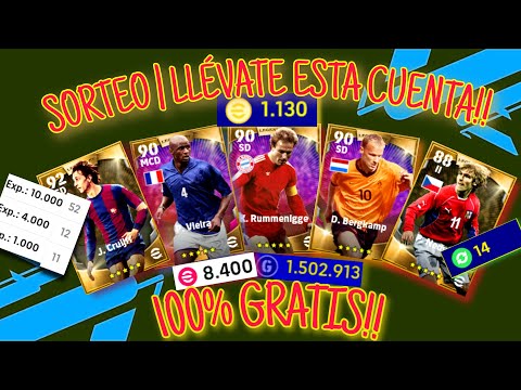 SORTEO🔥 Llévate Esta CUENTA Con 1100 MONEDAS❗🤑 *100% GRATIS👀* #eFootball2023