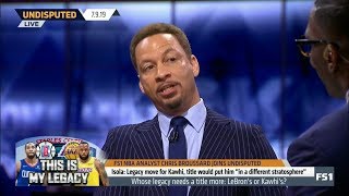 UNDISPUTED | Chris Broussard: If Kawhi's Clippers win title, he will be \\