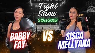 FULL FIGHT - SISCA MELLYANA VS BEBBY FAY - TER HOT NI MAMI - MAMI 🔥