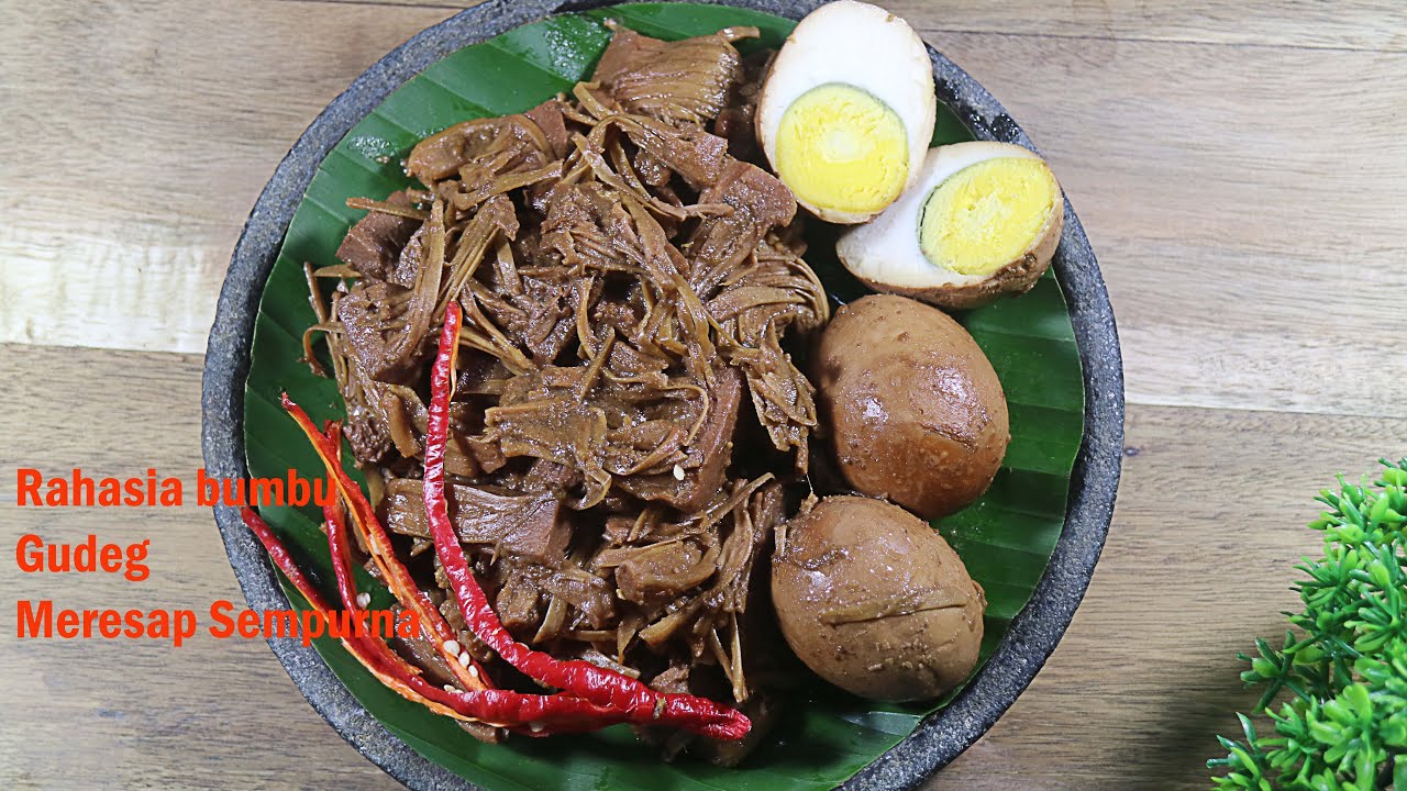 Cara Mudah Membuat Gudeg Telur Khas Jogja 
