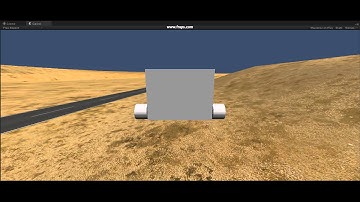 Unity: Custom Vehicle Suspension Test #1