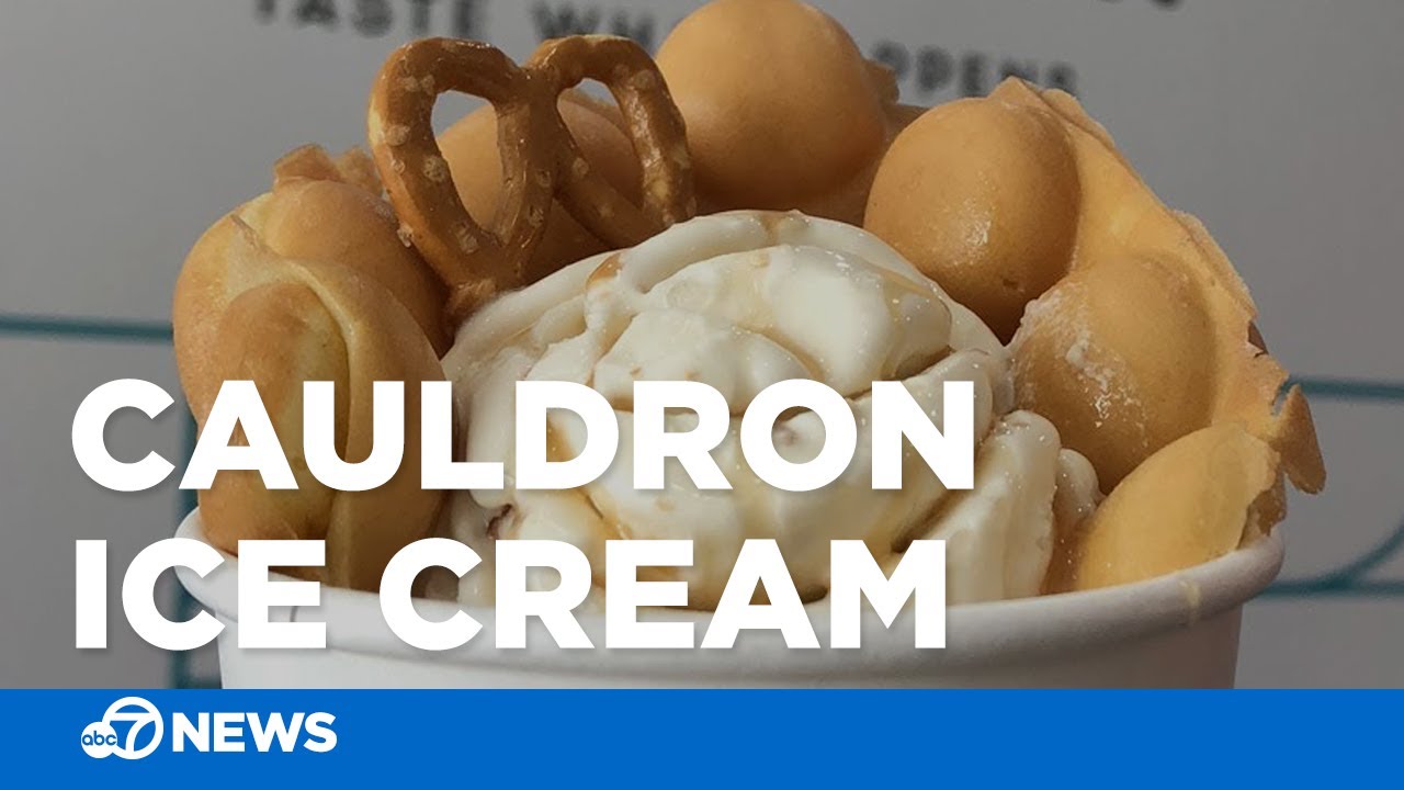 Cauldron Ice Cream SoCal craze in a NorCal city YouTube