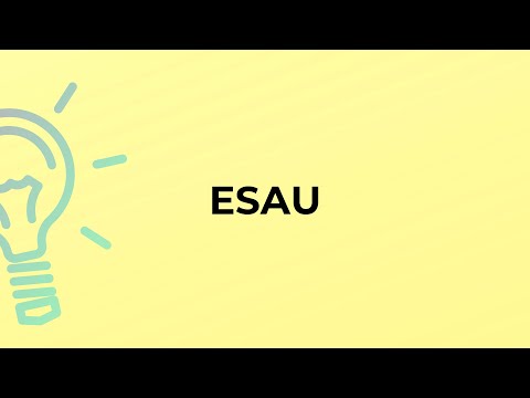 Video: Hvad betyder ordet Esau?