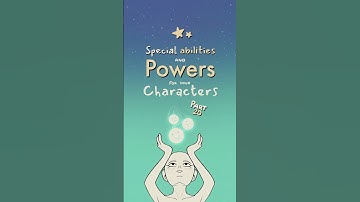 special ability and power ideas for your characters, part 20 📝 #writing #oc #originalcharacter #art