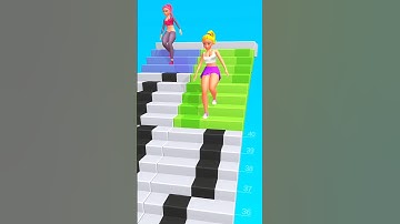 😍 Down Stairs Android 📲 Apple Fhone Gameplay 🎮‼️#downstairs #games #trending #shorts