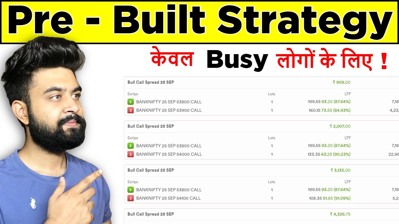 STOP Losing Money With Pre-Built Trading Strategies | Dhan - YouTube