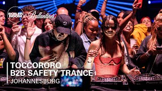 Toccororo b2b Safety Trance | Boiler Room x Ballantine's True Music 10: Johannesburg