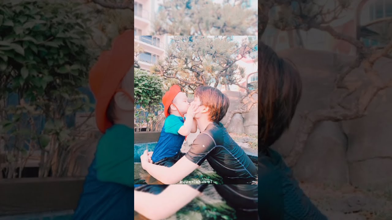 Kai samchon with his nephew | EXO