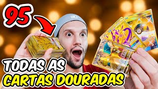 TODAS AS MINHAS CARTAS DE OURO! 95 da MINHA COLEÇÃO