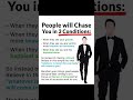 People Will Chase You When You Do This | Law of Attraction Motivation ✨