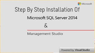 install sql server 2014 management studio install sql server 2014 management studio