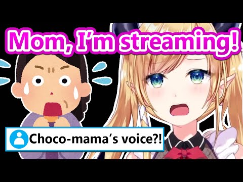 Choco Sensei S Mother Invades Her Stream And Makes Her Panic