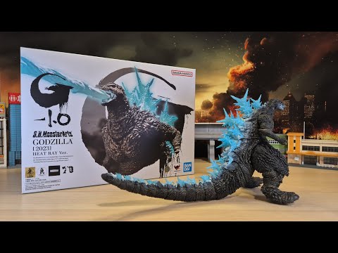 HEAT RAY GODZILLA MINUS ONE (2023) Unboxing! Tamashii