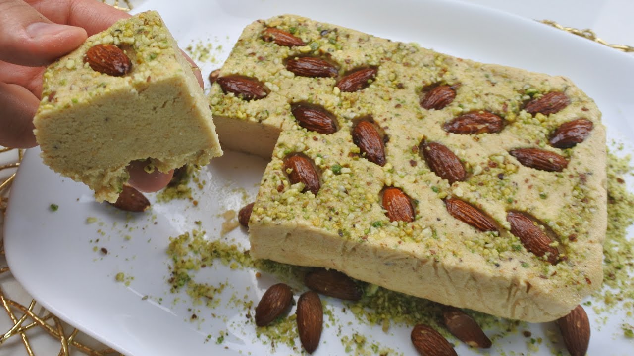 حلوة الترك او الشامية صنع منزلي احسن من تاع المحلات بطريقة سهلة وسريعة حضريها في ربع ساعة