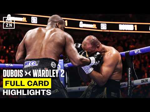 FULL CARD HIGHLIGHTS! | Daniel Dubois vs Fabio Wardley 2