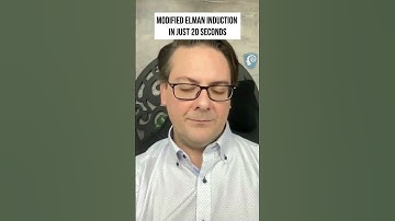 Quick and Effective Hypnosis: Modified Elman Induction in 20 Seconds
