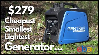 Testing the CHEAPEST and LIGHTEST Generator I could find on eBay | Compact & small | Gentrax 800W