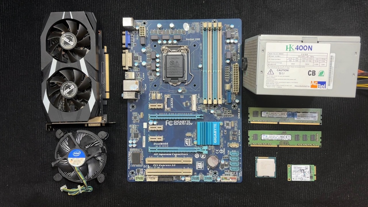 I7 3770 + GTX 1650 4GB Low Budget Gaming PC Build - YouTube