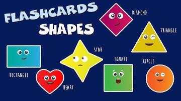 Figuras geométricas en inglés para niños