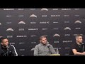 Khabib Nurmagomedov, Kevin Lee. Diego Sanchez Eagle FC 47 press conference