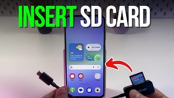 How to Use an Adapter to Insert an SD Card into the Samsung Galaxy A36