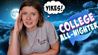 Pulling an All-Nighter at College || Totally Taylor