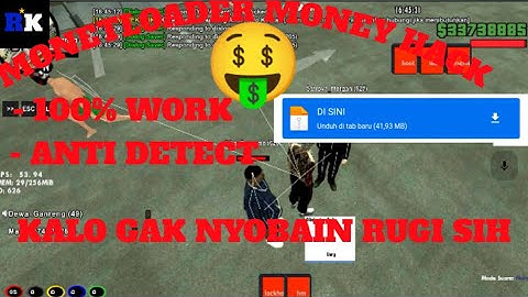 [SHARE] MONETLOADER MONEY HACK AUTO TAJIR MELINTIR || GTA MONETLOADER
