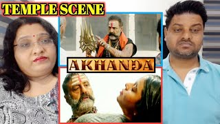 Akhanda Inspirational Temple Scene Reaction | Balakrishna, Boyapati Srinu | Akhanda movie scenes