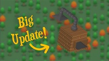 Indie Game Devlog - New Machine, Lumberjacks and Trees!