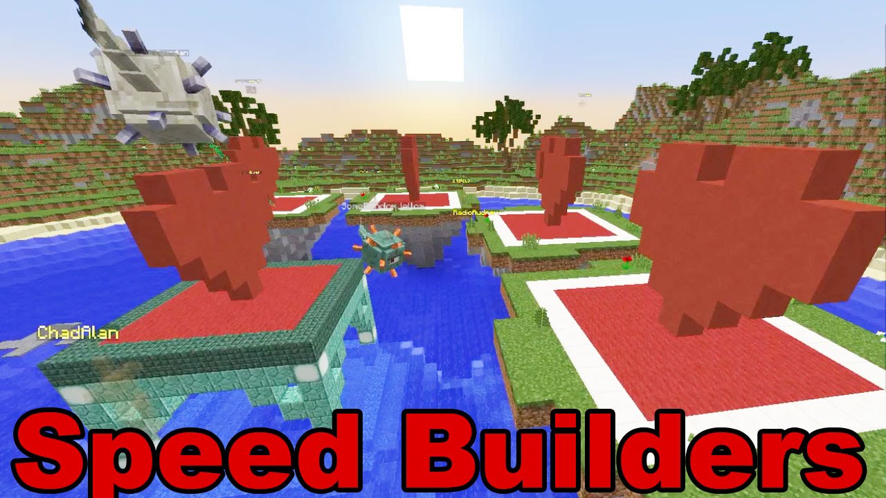 Minecraft / Speed Builders / Mini Game / Radiojh Games