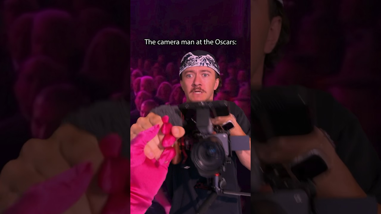 I’m just Ken Cameraman at the Oscars #oscars #imjustken #barbie