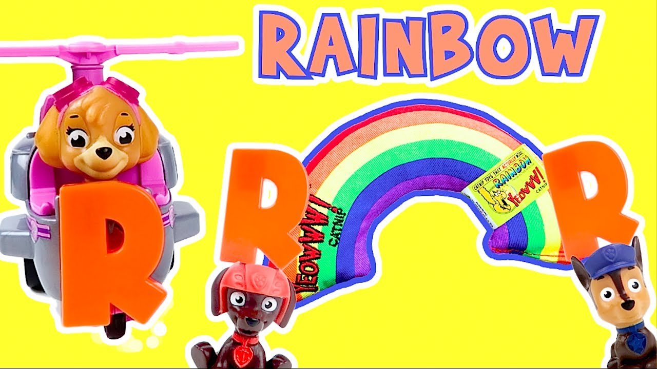 Paw Patrol Teach Kids the Letter R from the Alphabet